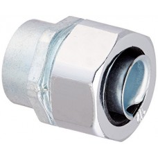 eDealMax argento tono connettore Tubo flessibile (5 pezzi)  1/2 - B07GQ6KLX5